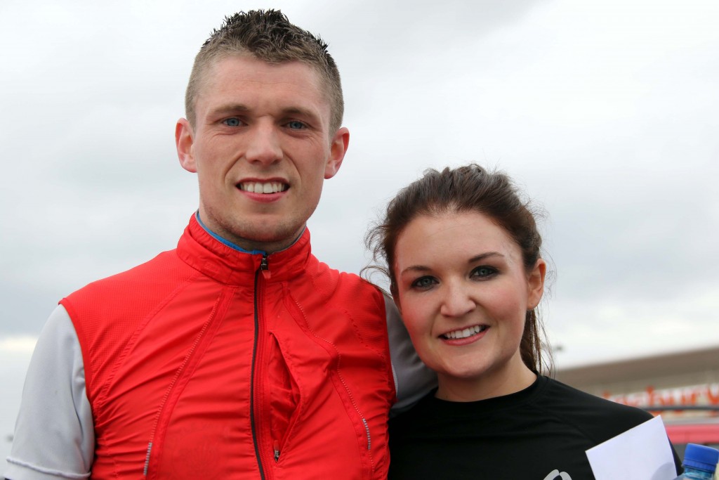 Winners Emmett and sister Gemma McGinty