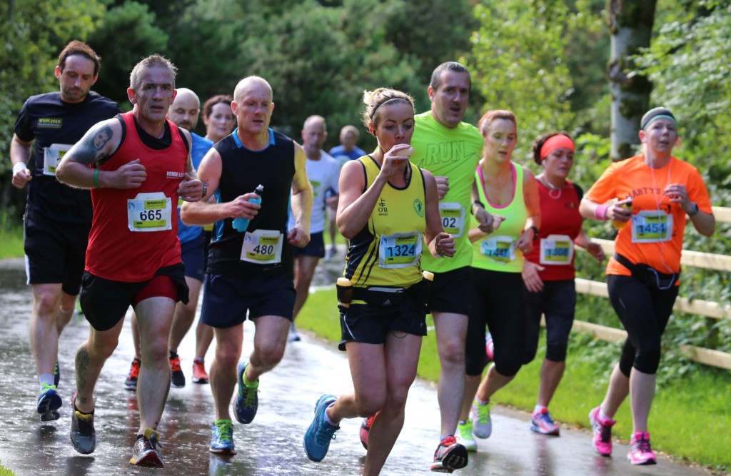 Runners taking part in yesterday's Waterside Half Marathon. PICTURE: NORTHWEST NEWSPIX