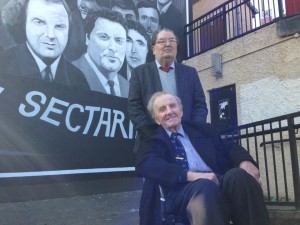 John Hume and Ivor Bell pictured recently in Derry