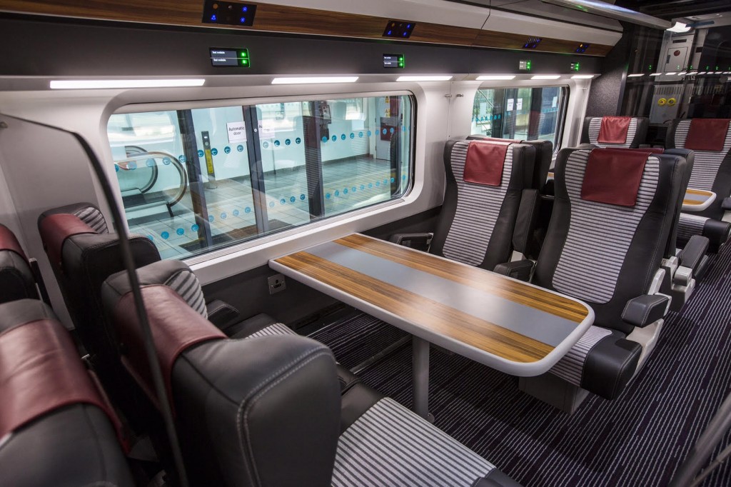 The new look Enterprise train but but they are going getting slower and slower, says John Dallat