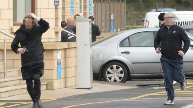 The man on the right has been identified by Gardai as a man from Derry
