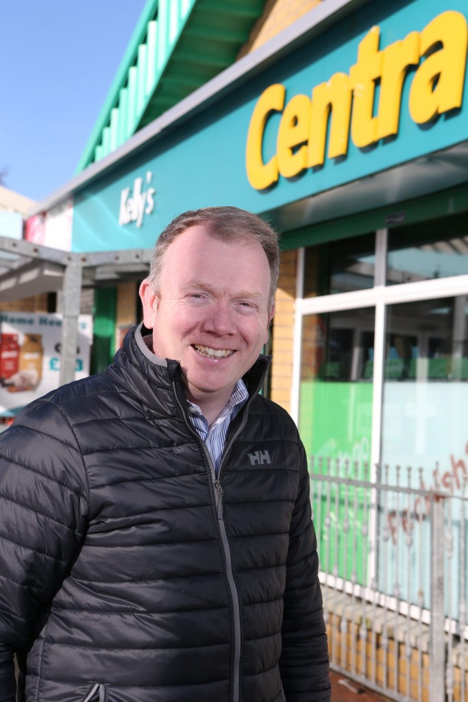 Kelly’s Centra Derry, Trench Road Kelly’s Centra, Derry Trench Road has been named a finalist for Centra Store of the Year, sponsored by Irwin’s, at Musgrave NI’s prestigious ‘Store of the Year Awards’ on March 4 at the Culloden Estate & Spa, Cultra. Pictured at his store is owner David Kelly.