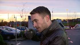 BBC Radio Foyle reporter Kevin McAnena speaking after the shooting in Dublin hotel during boxing weigh in