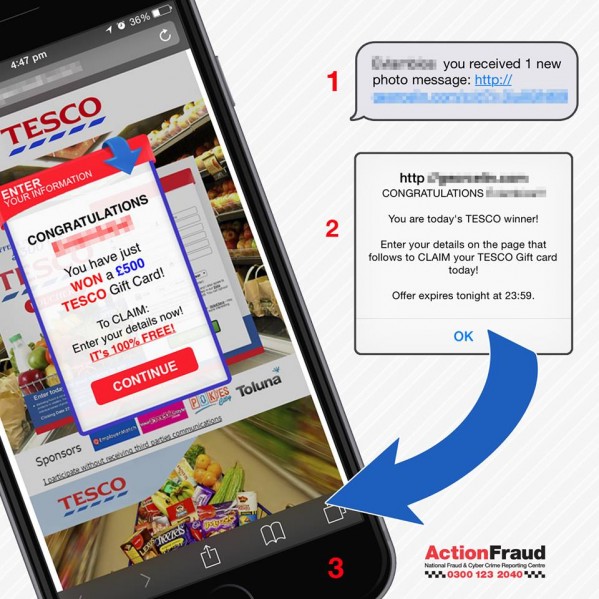 Tesco fraud voucher