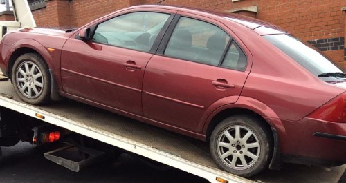 Uninsured car derry