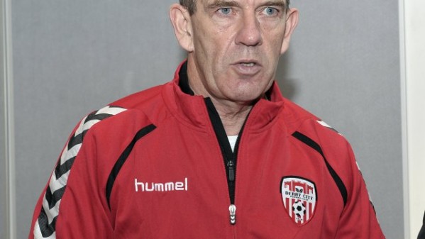 Derry City manager Kenny Shiels