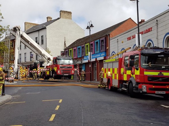 Derry chinese restaurant fire 2