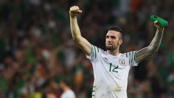 Shane Duffy coming back to his roots this evening with a visit to Derry