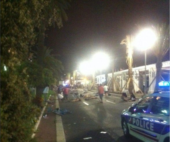 The shocking aftermath of the terror attacks in Nice last which left 84 people dead and 100 injured