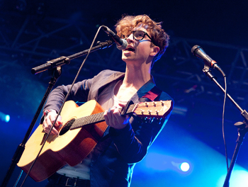 Singer and musician Stephen 'Stevie' Martin