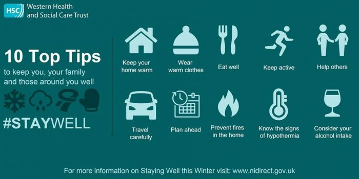 10 tips to stay warm and healthy when it gets cold